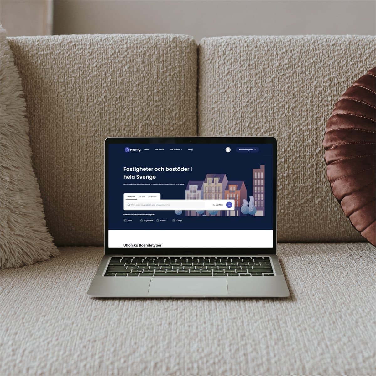 Hemfy.se – fastighetsplattform
